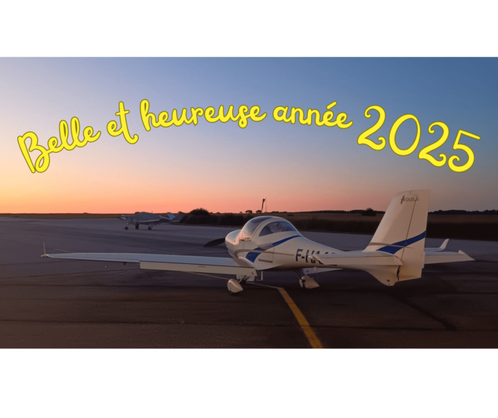 L&rsquo;aéroclub vous souhaite une bonne année